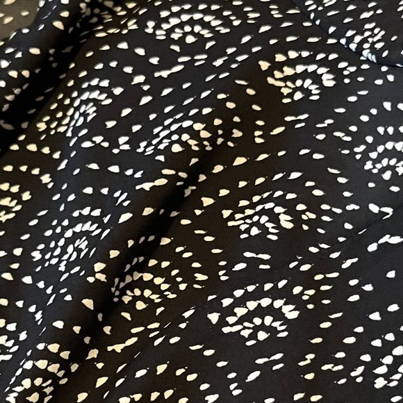 41 HAWTHORN Blouse Sz 1X V Neck Tunic Top Adjustable 3/4 Sleeves Curvy - Picture 7 of 15